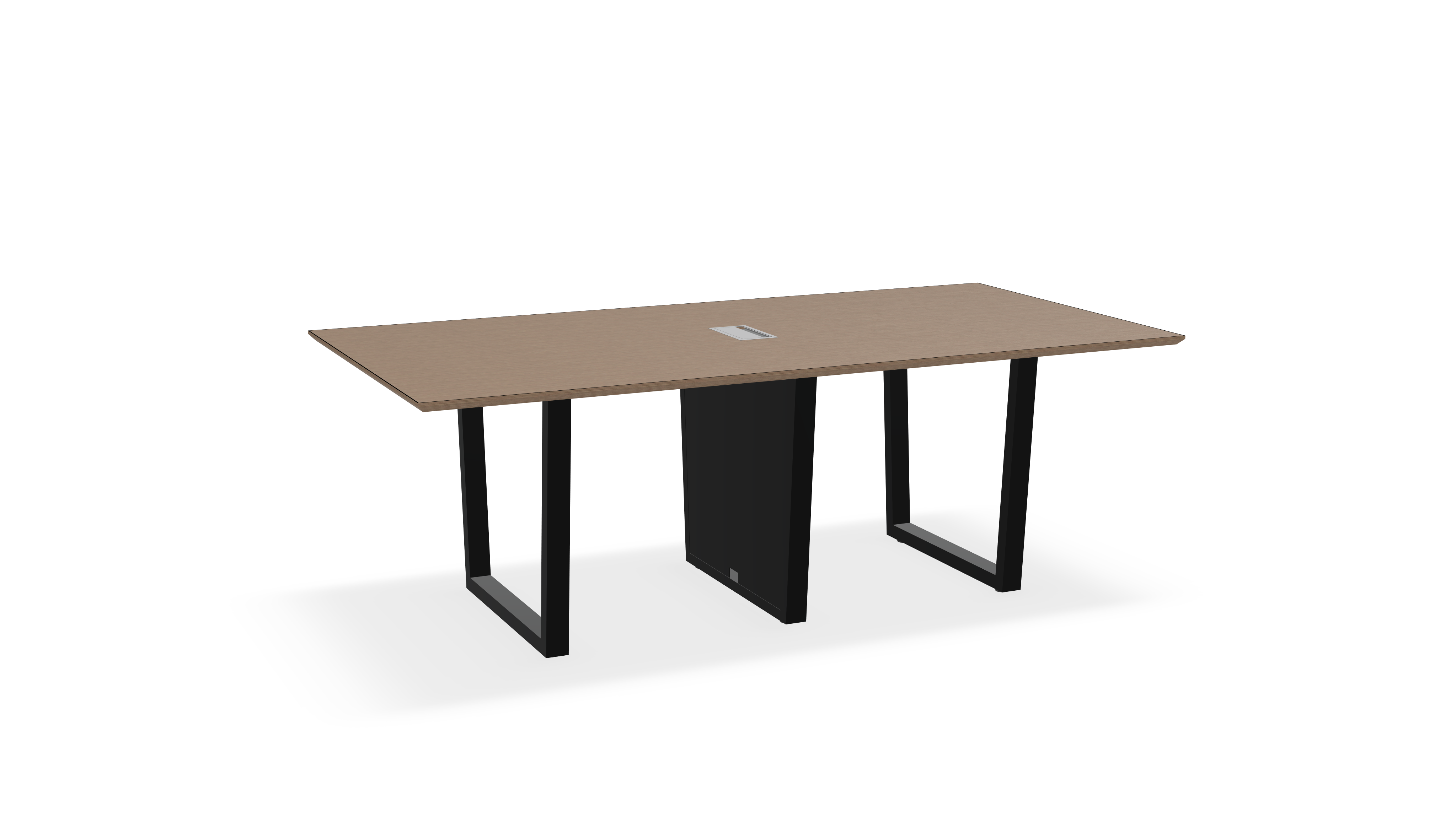 THREE60 Conference Table – Sleigh Leg