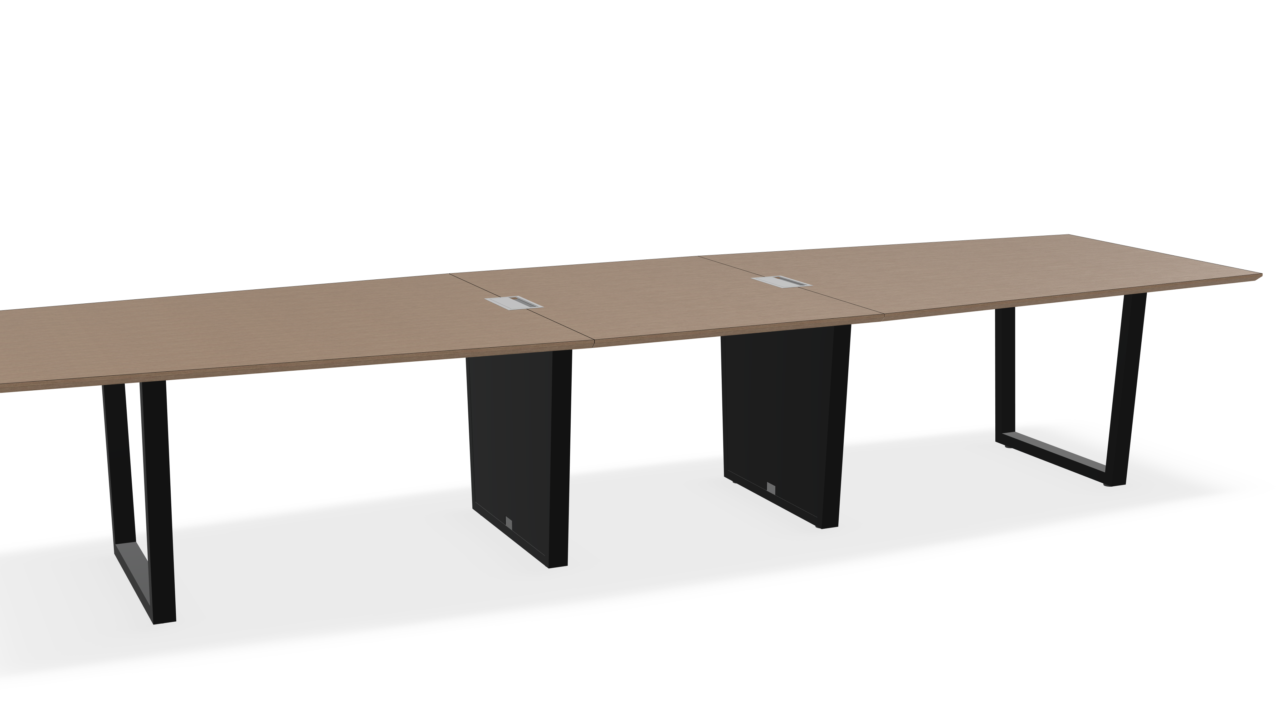 THREE60 Conference Table – Sleigh Leg