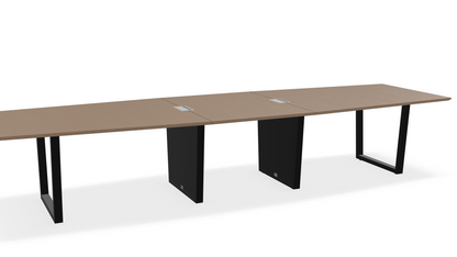 THREE60 Conference Table – Sleigh Leg
