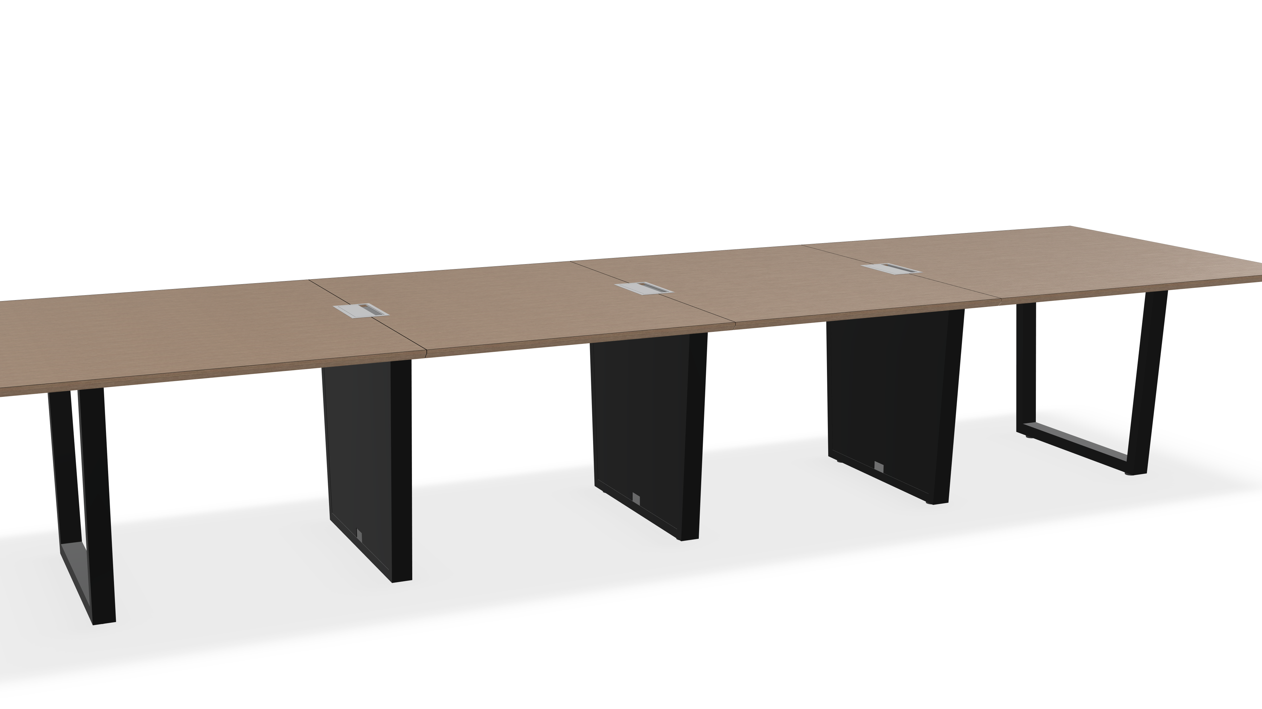 THREE60 Conference Table – Sleigh Leg