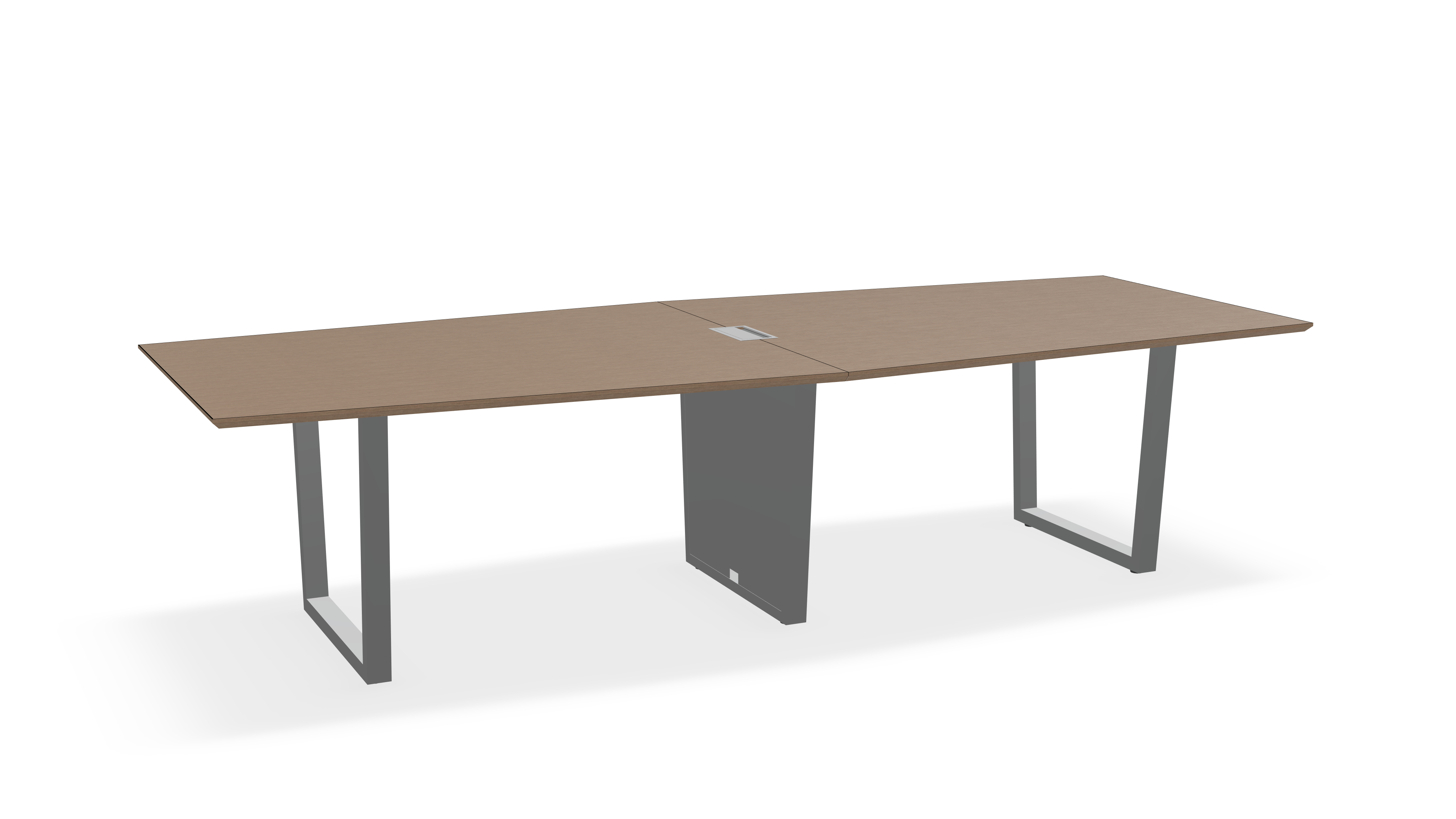 THREE60 Conference Table – Sleigh Leg