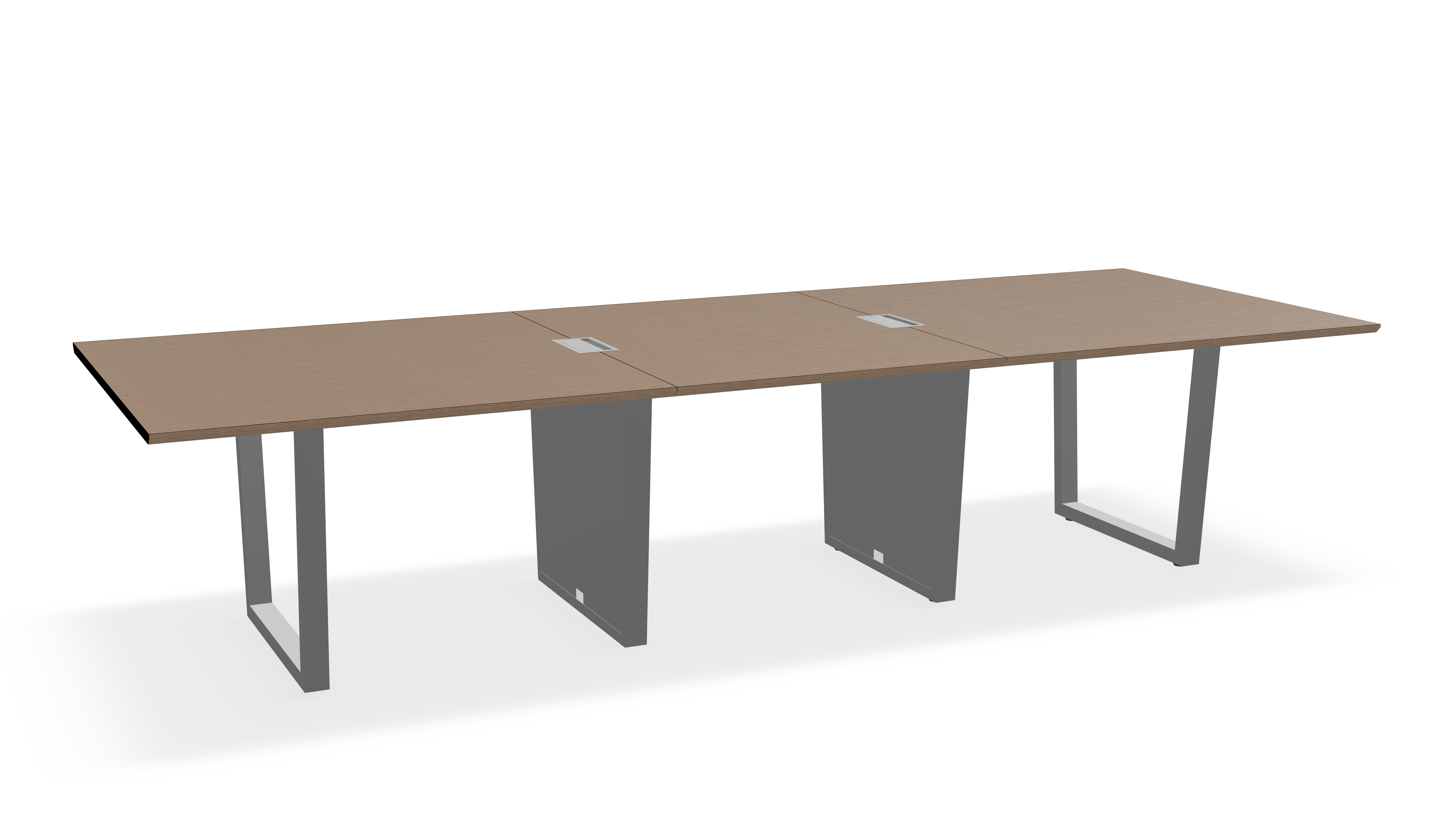 THREE60 Conference Table – Sleigh Leg
