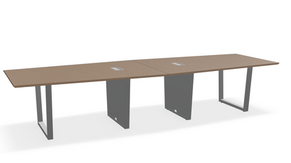 THREE60 Conference Table – Sleigh Leg