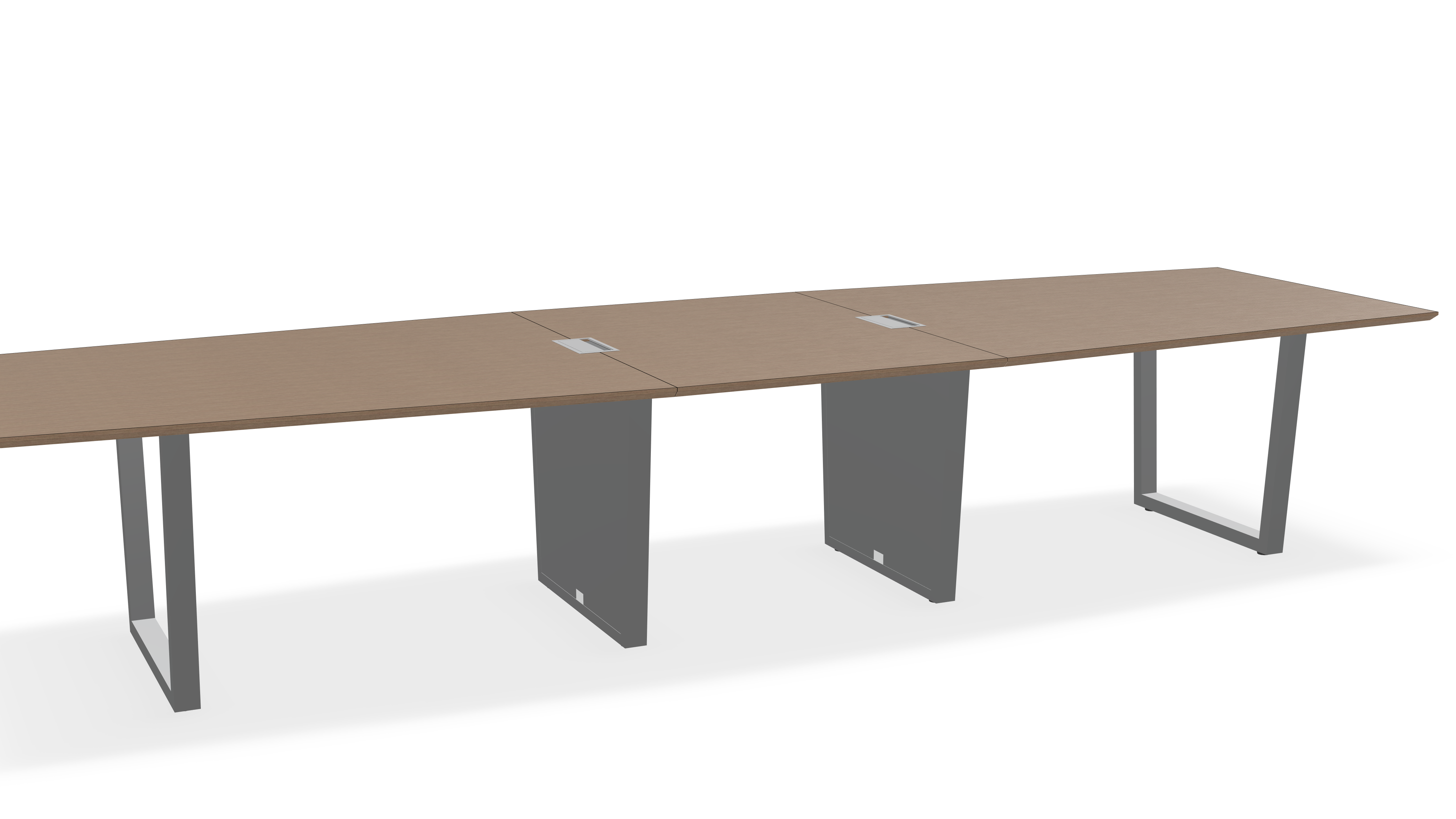THREE60 Conference Table – Sleigh Leg
