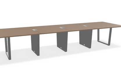 THREE60 Conference Table – Sleigh Leg