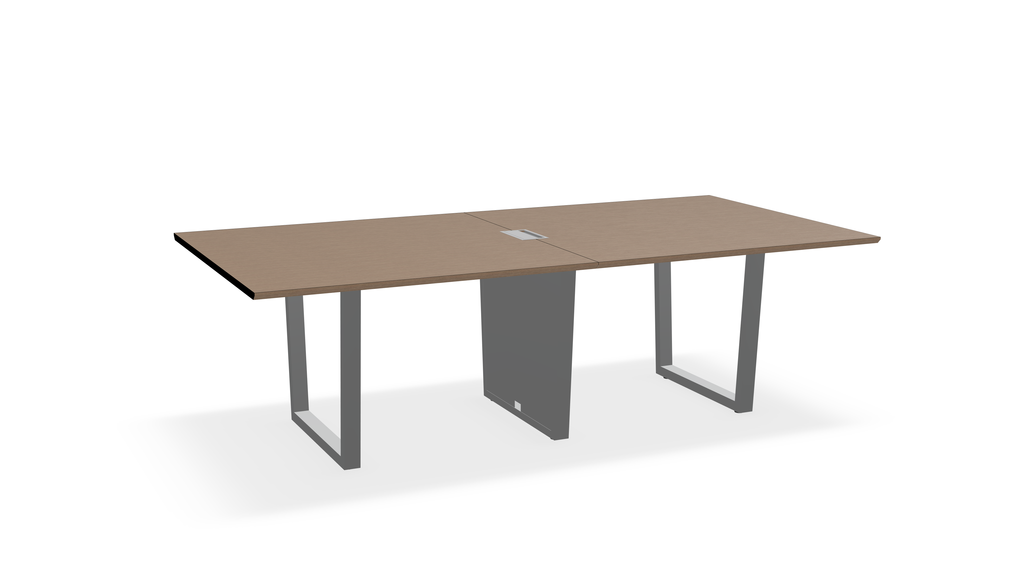 THREE60 Conference Table – Sleigh Leg