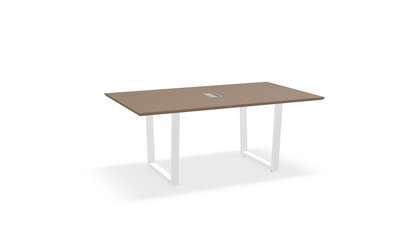 THREE60 Conference Table – Sleigh Leg
