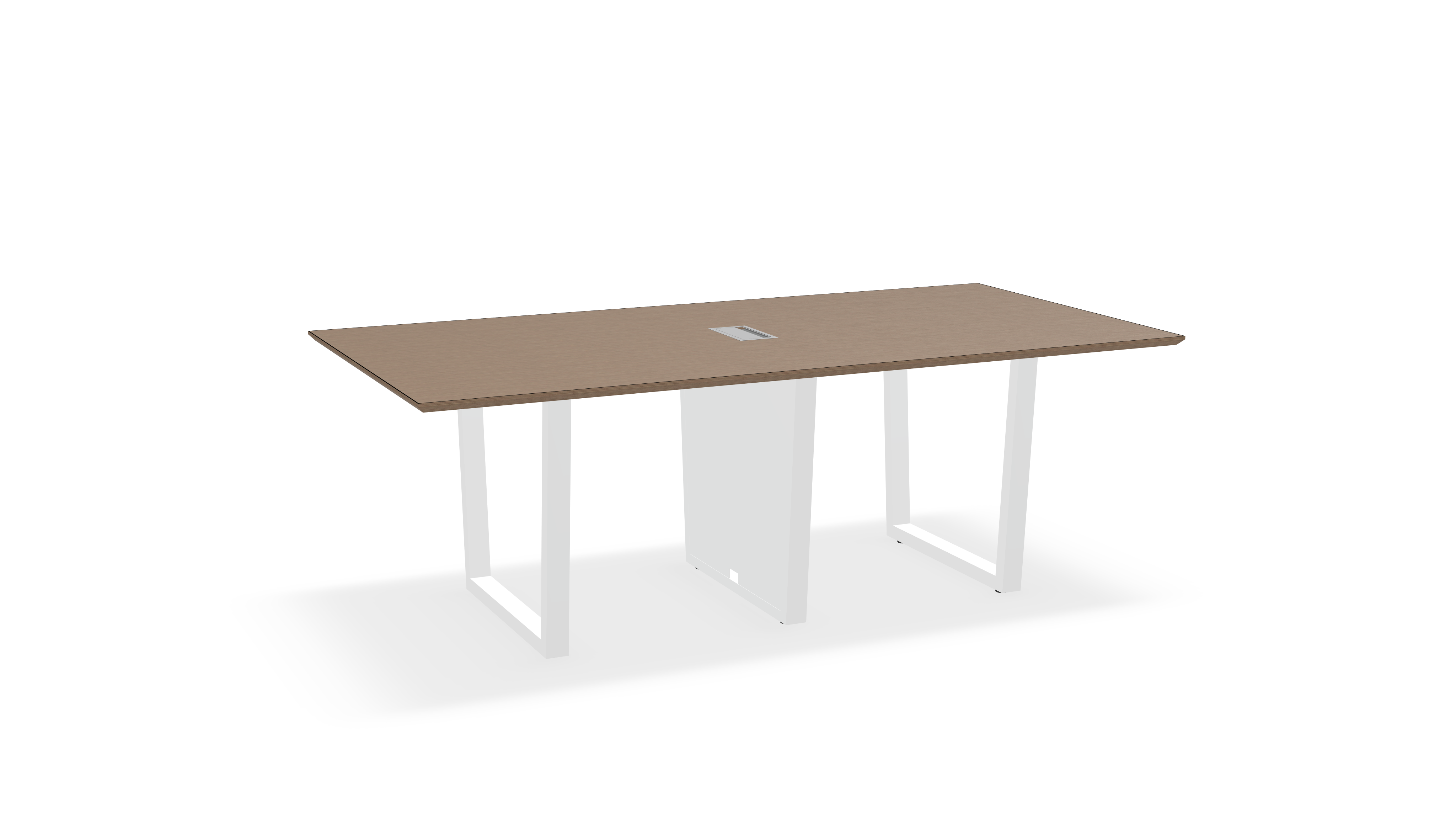 THREE60 Conference Table – Sleigh Leg