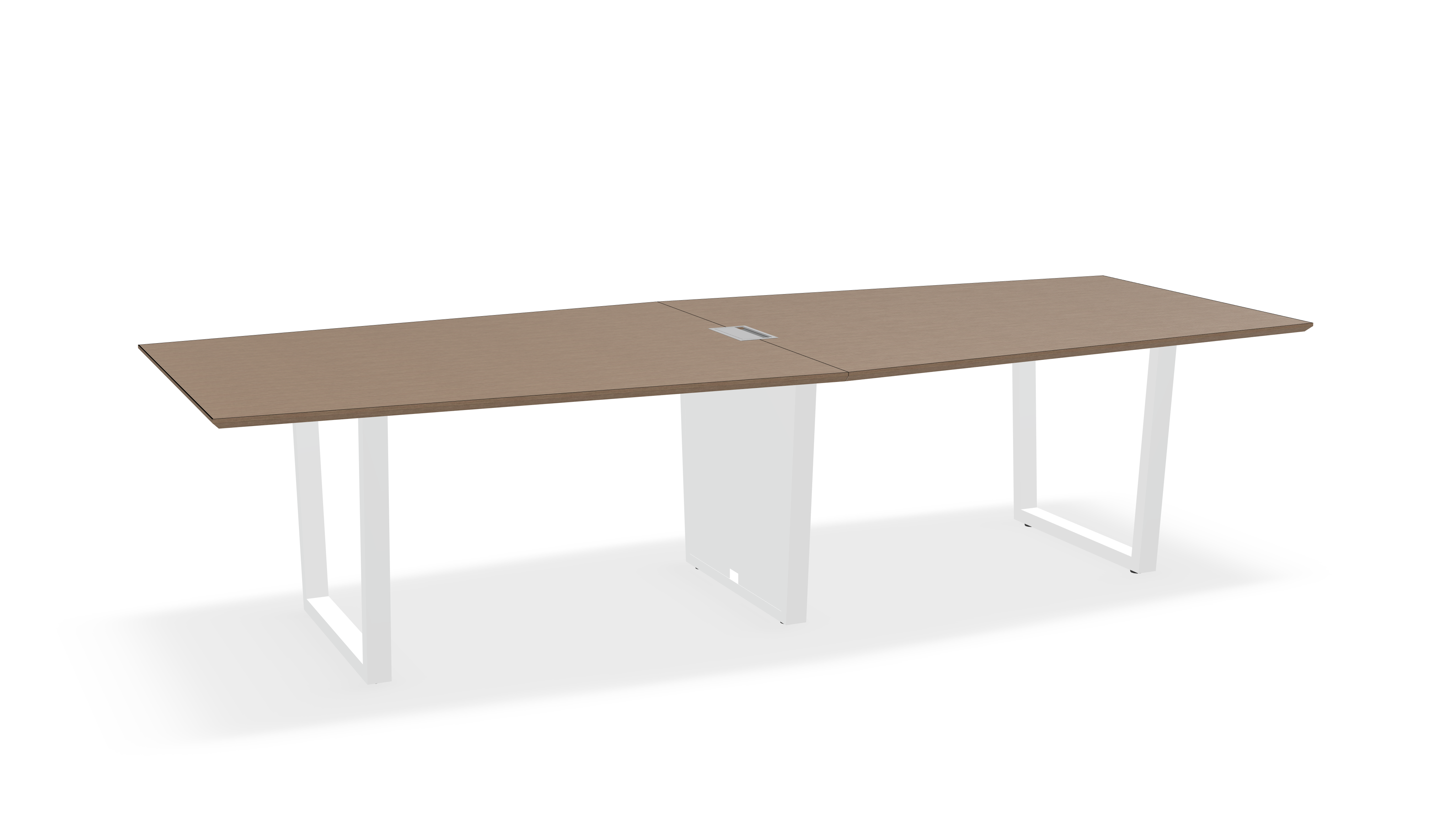 THREE60 Conference Table – Sleigh Leg