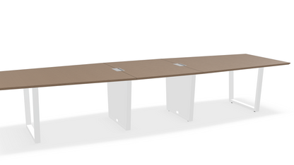 THREE60 Conference Table – Sleigh Leg