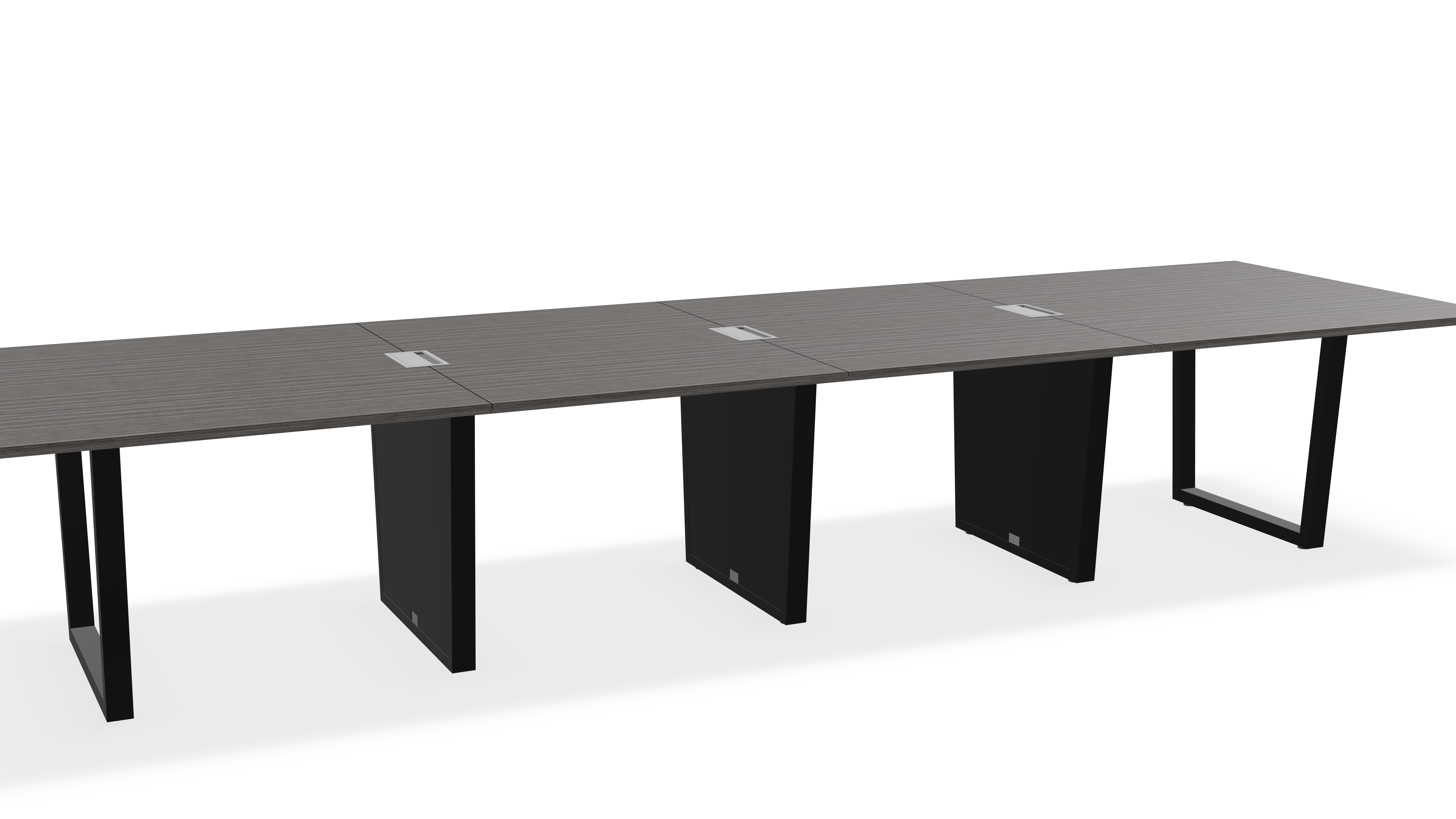 THREE60 Conference Table – Sleigh Leg