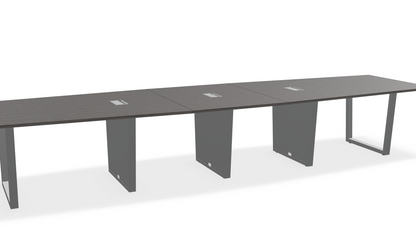 THREE60 Conference Table – Sleigh Leg
