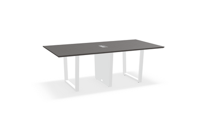 THREE60 Conference Table – Sleigh Leg