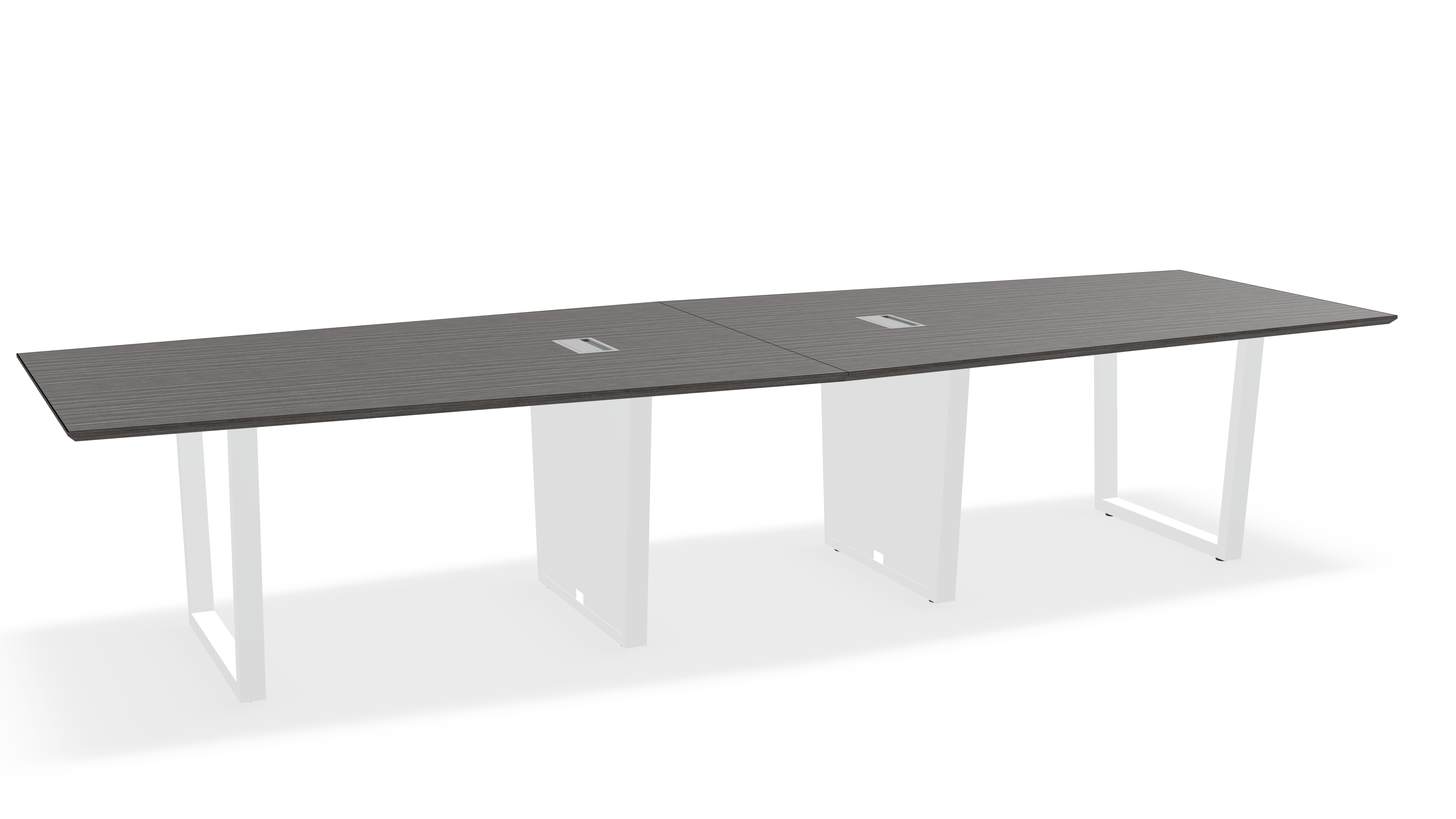 THREE60 Conference Table – Sleigh Leg