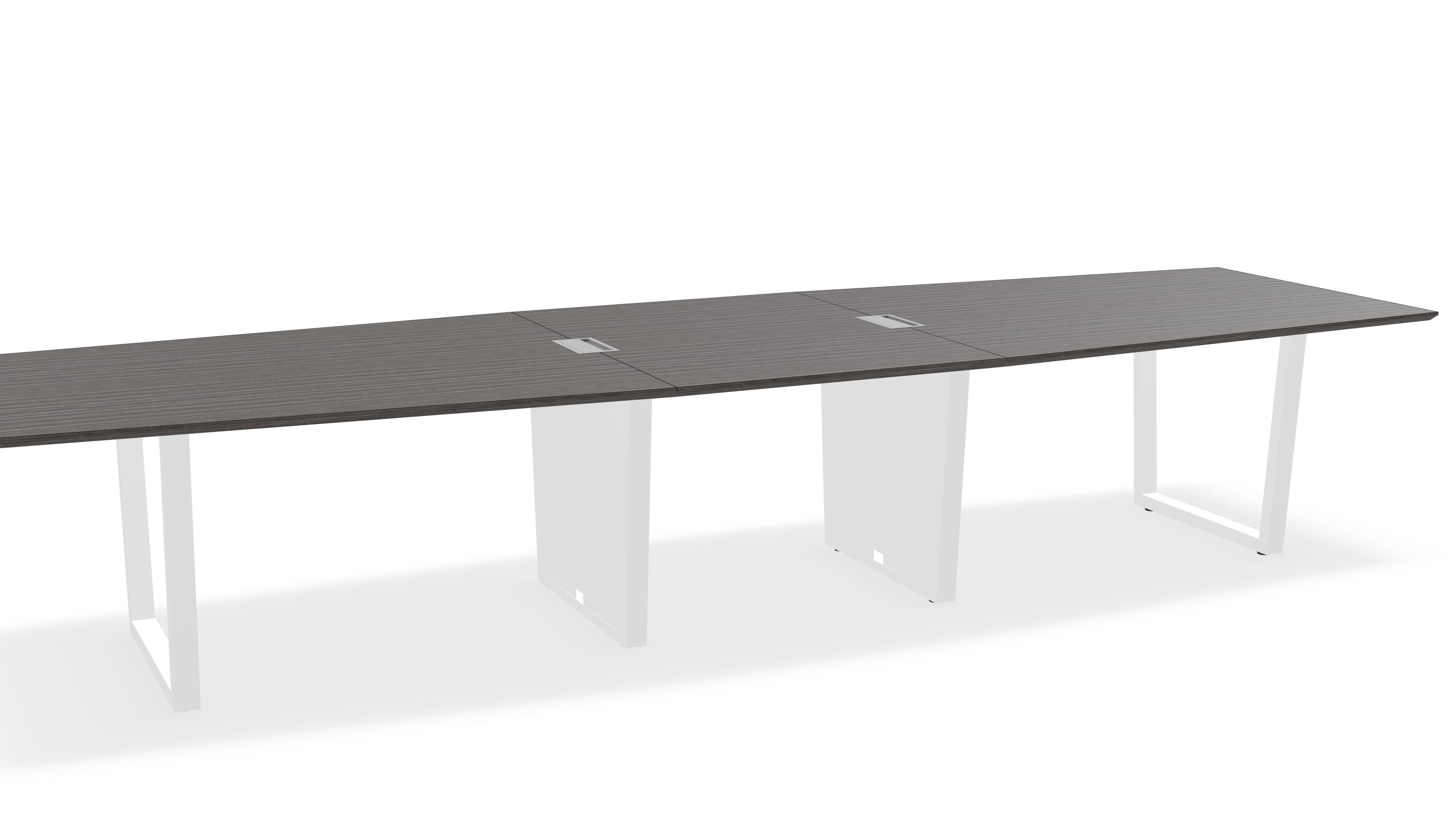 THREE60 Conference Table – Sleigh Leg