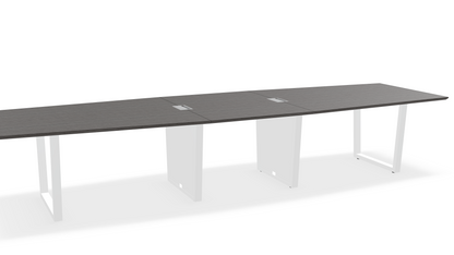 THREE60 Conference Table – Sleigh Leg