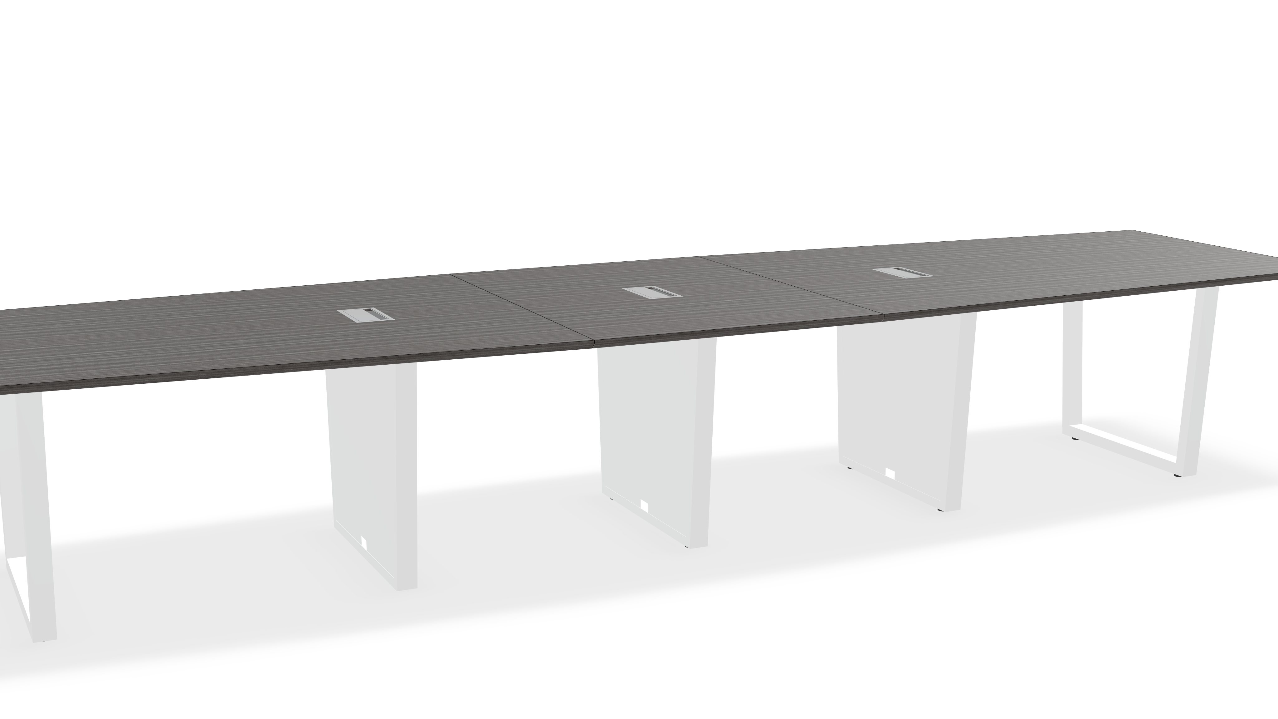 THREE60 Conference Table – Sleigh Leg