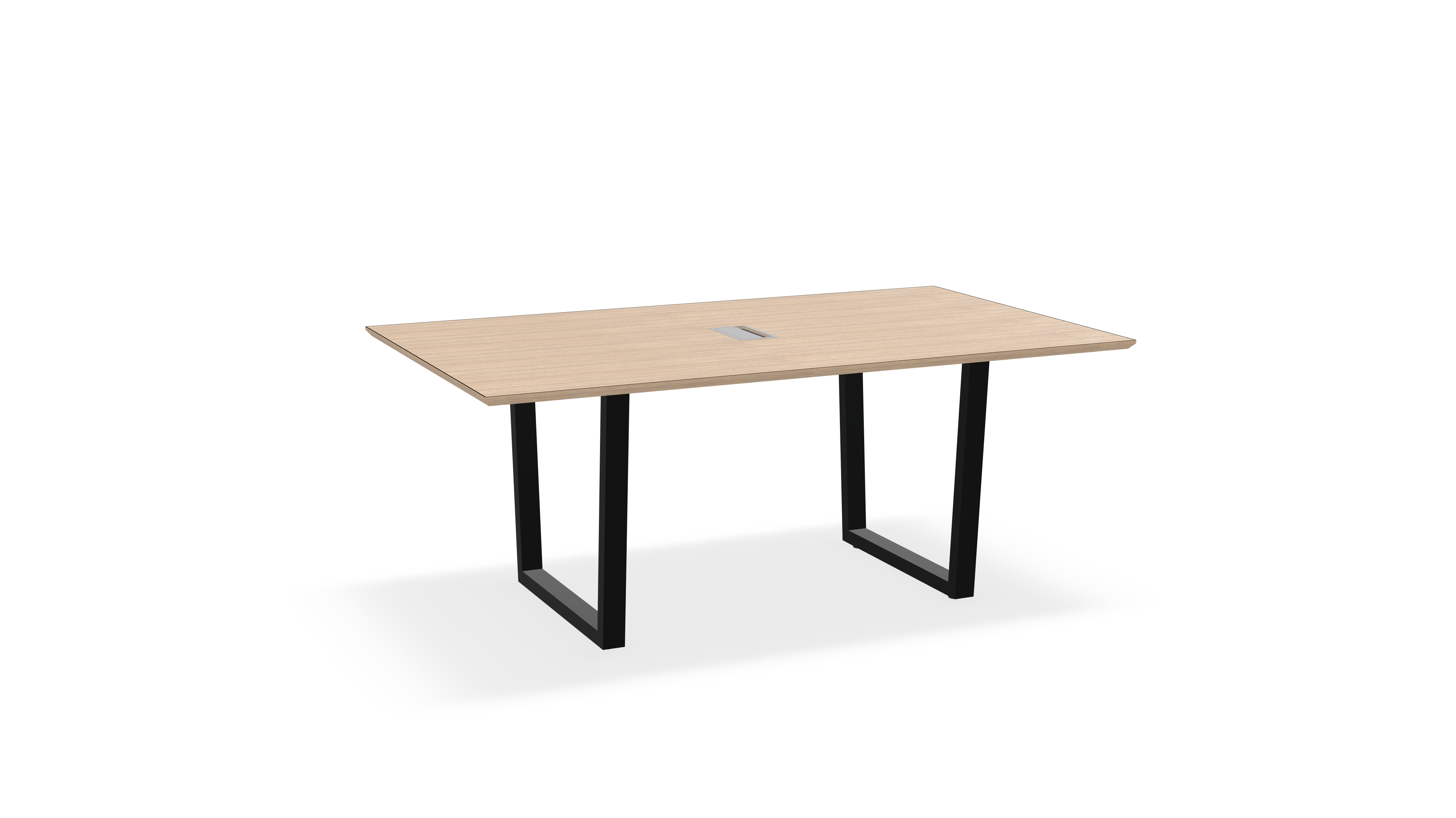 THREE60 Conference Table – Sleigh Leg