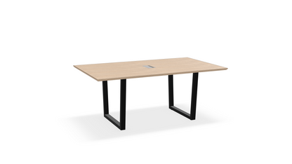 THREE60 Conference Table – Sleigh Leg