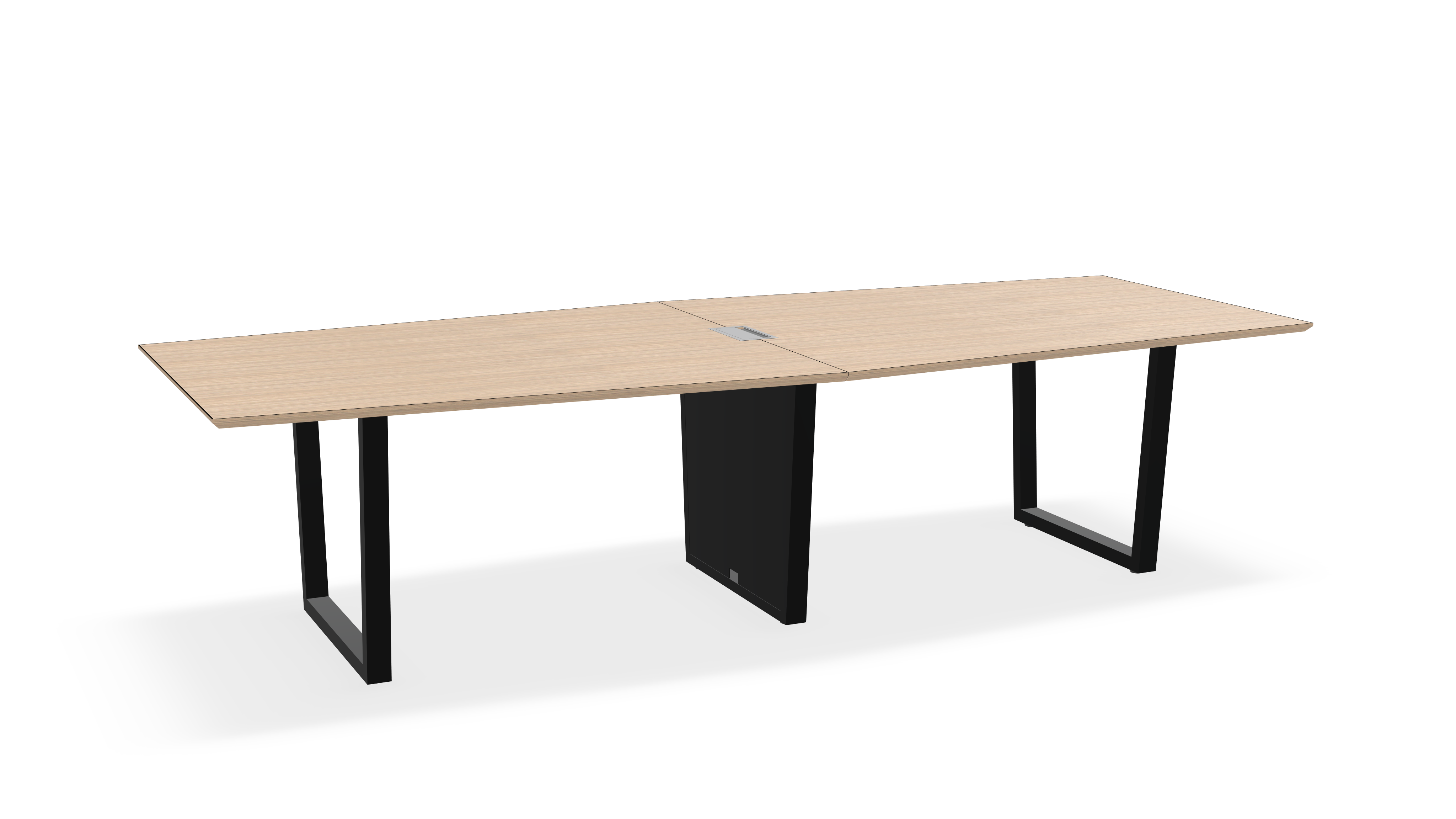 THREE60 Conference Table – Sleigh Leg
