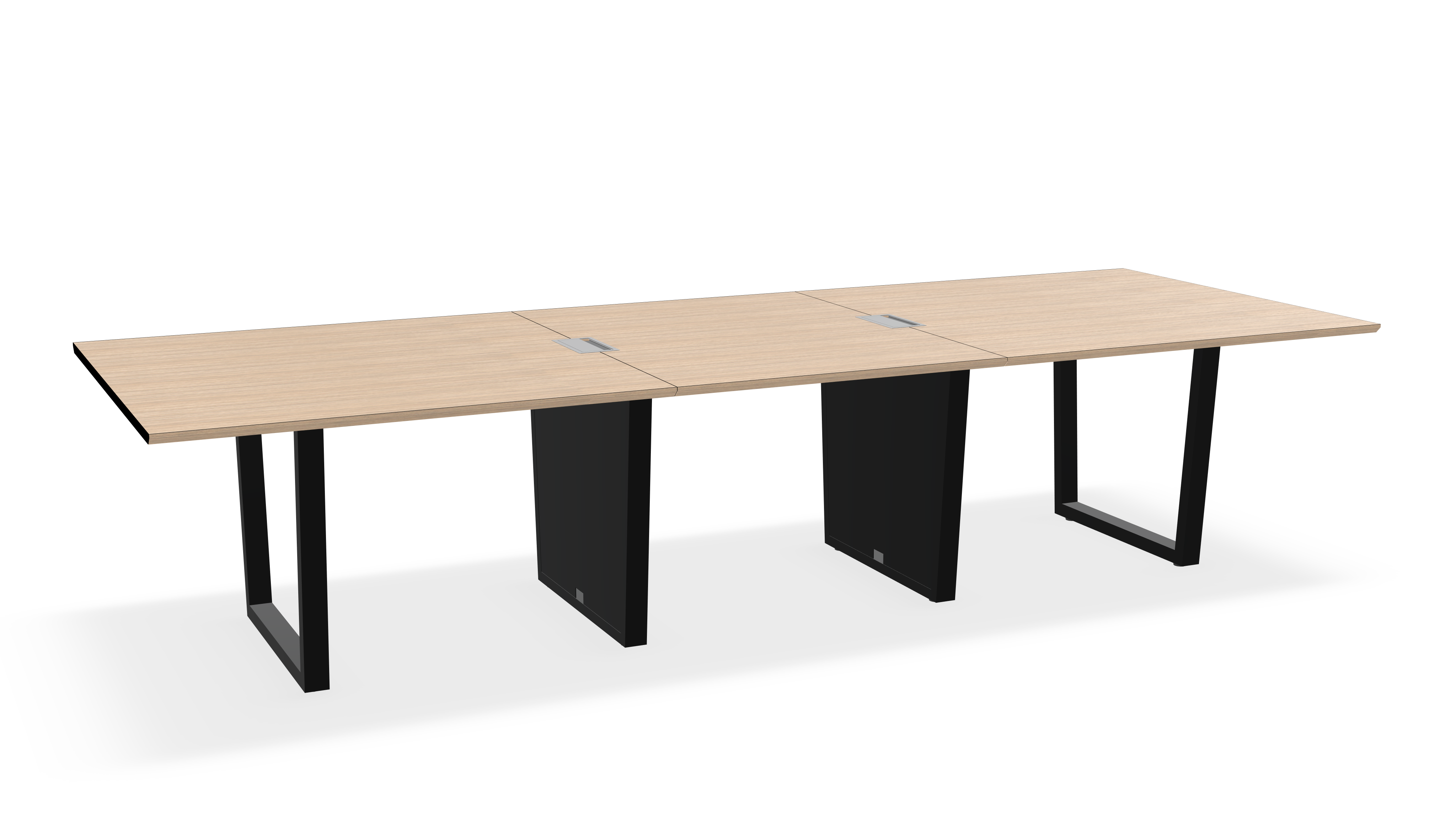 THREE60 Conference Table – Sleigh Leg