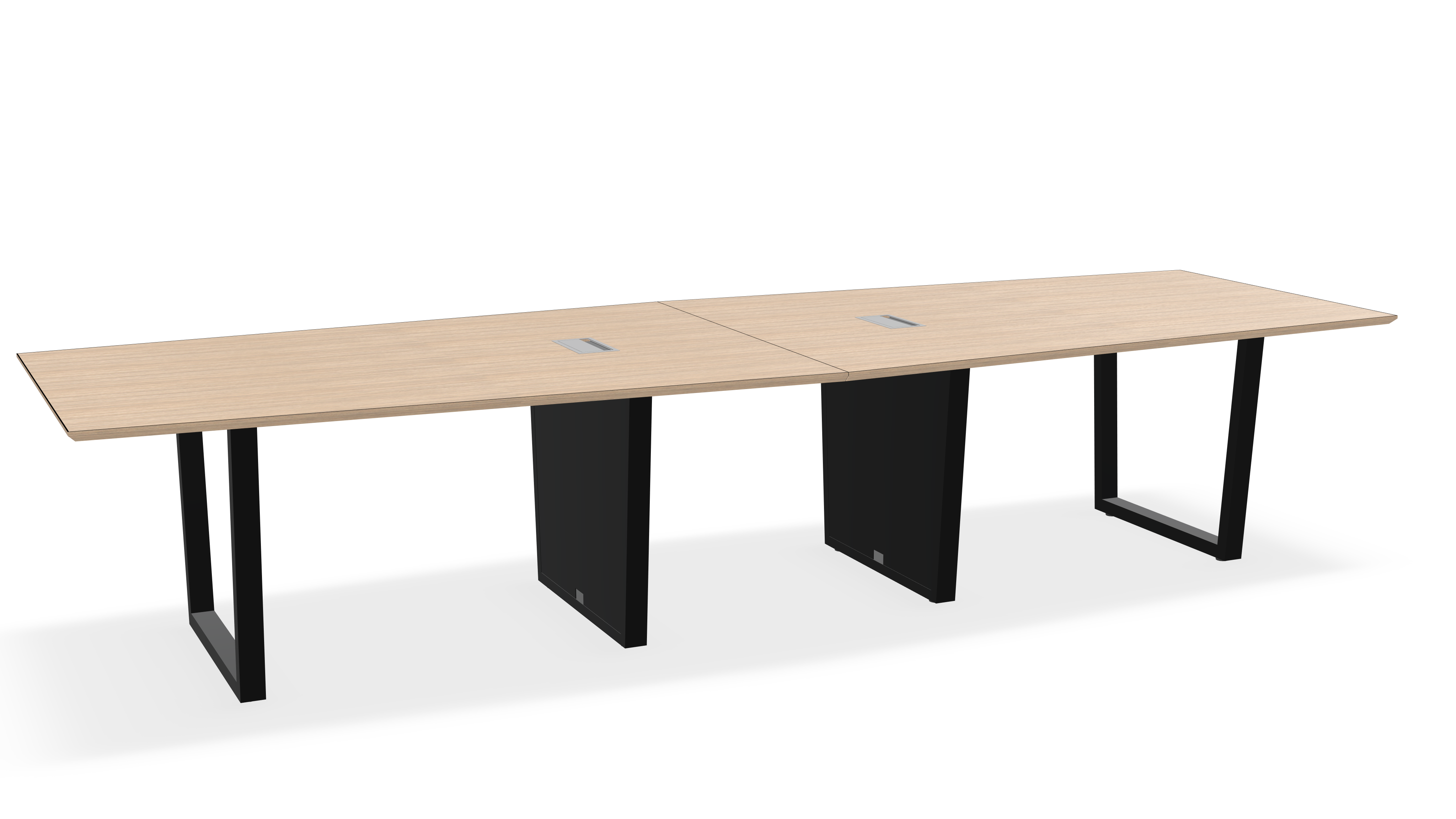 THREE60 Conference Table – Sleigh Leg