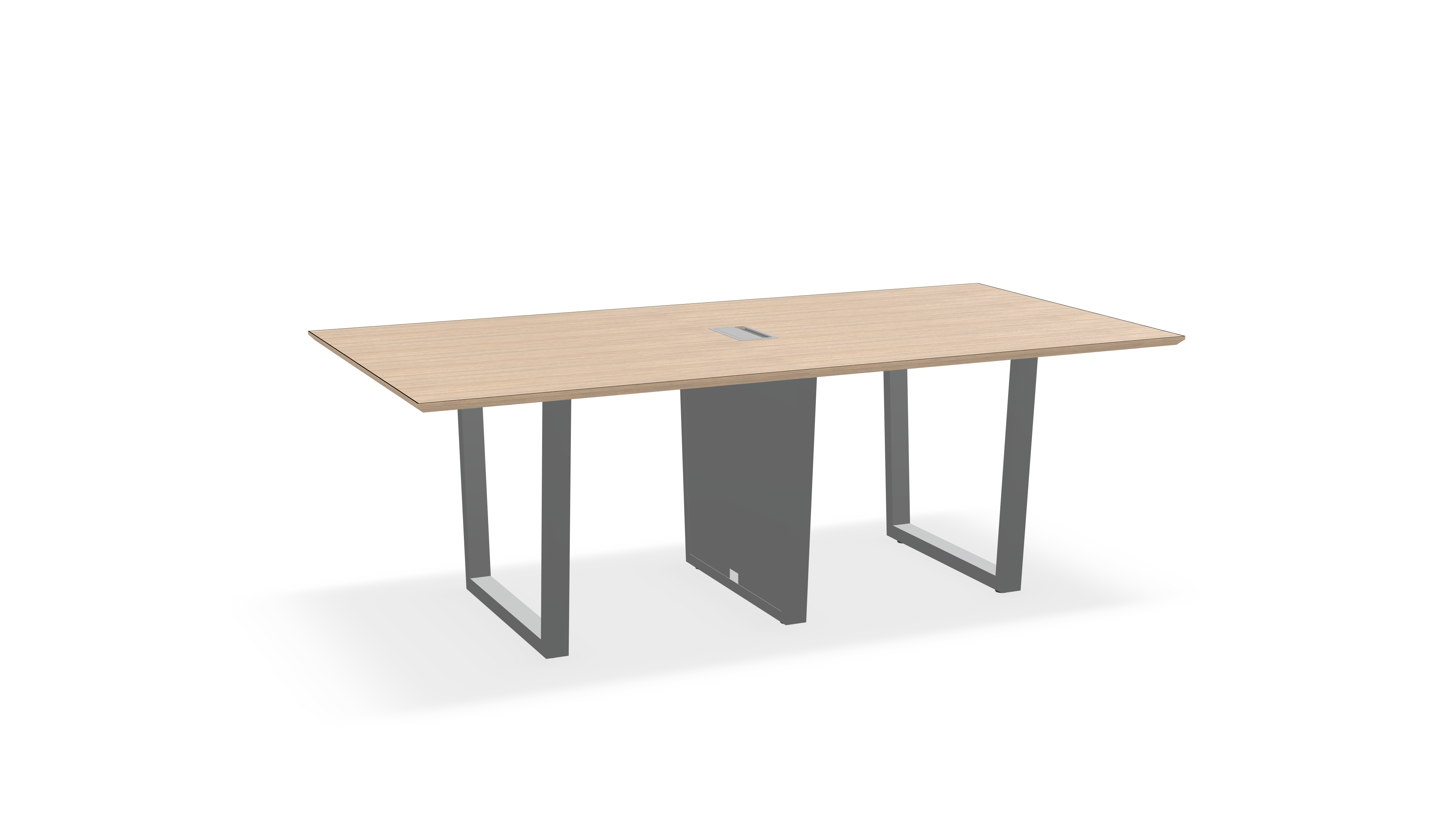 THREE60 Conference Table – Sleigh Leg