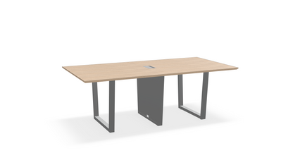 THREE60 Conference Table – Sleigh Leg