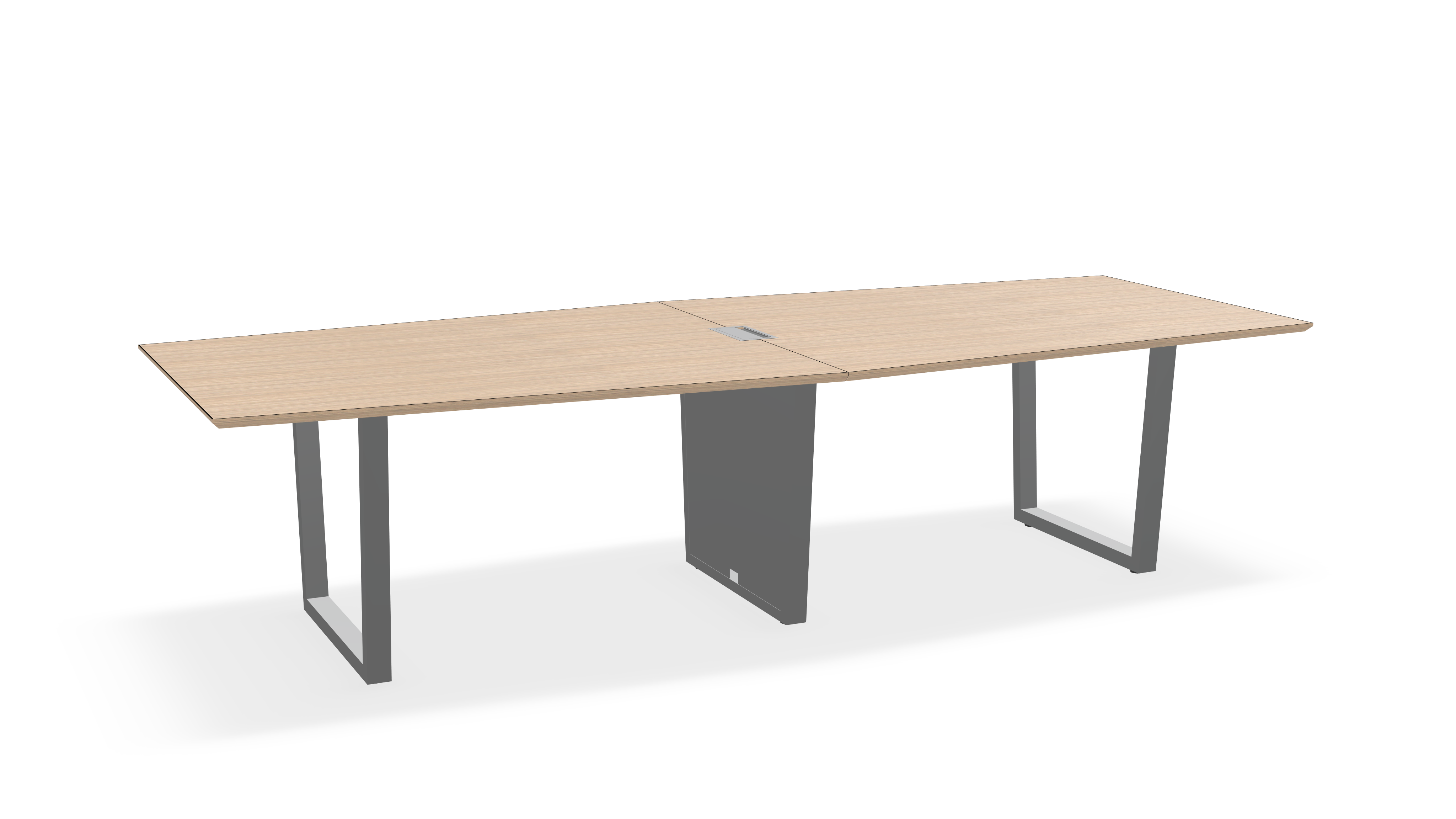 THREE60 Conference Table – Sleigh Leg