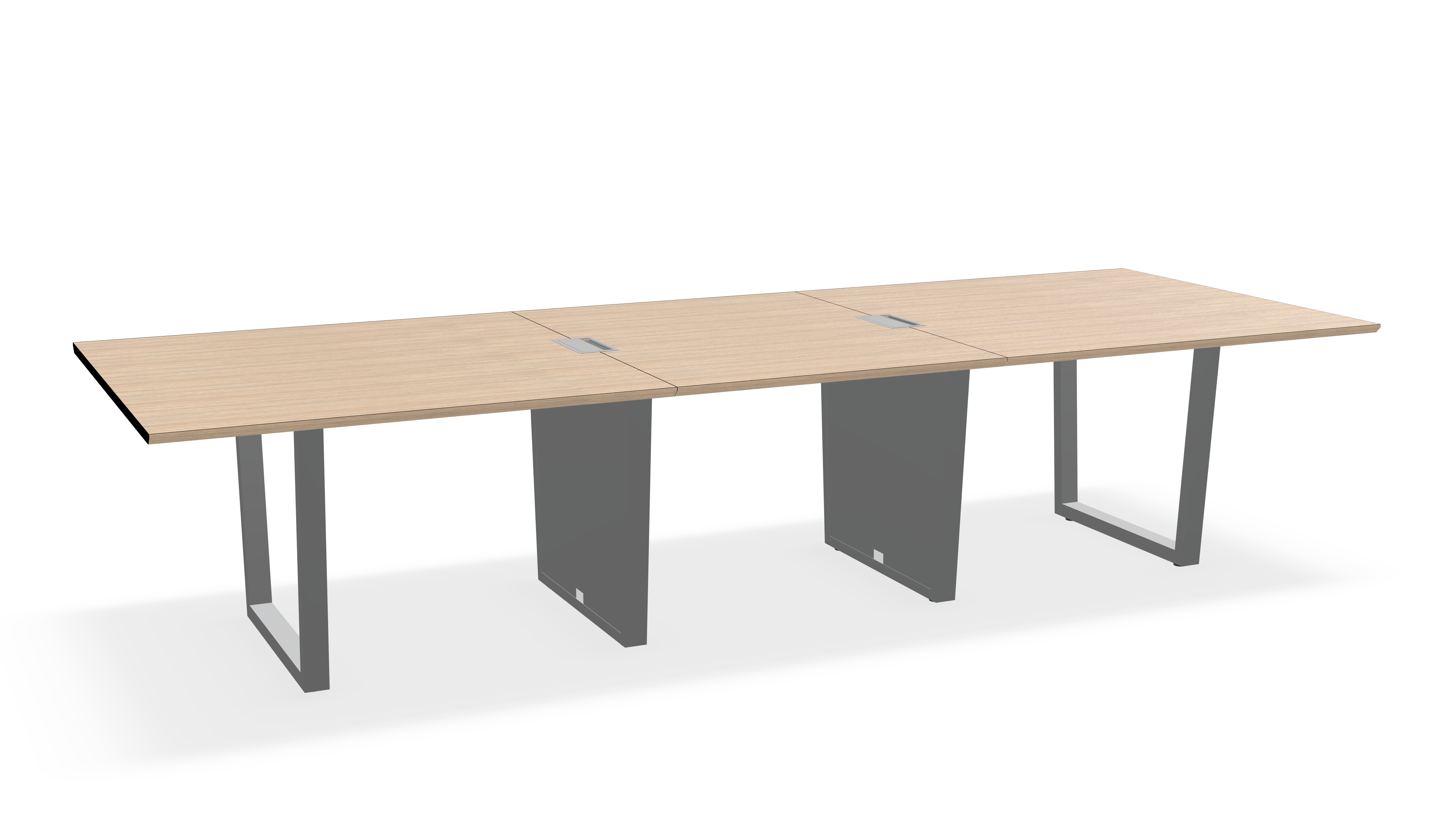THREE60 Conference Table – Sleigh Leg