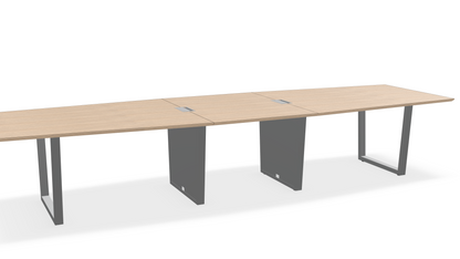 THREE60 Conference Table – Sleigh Leg