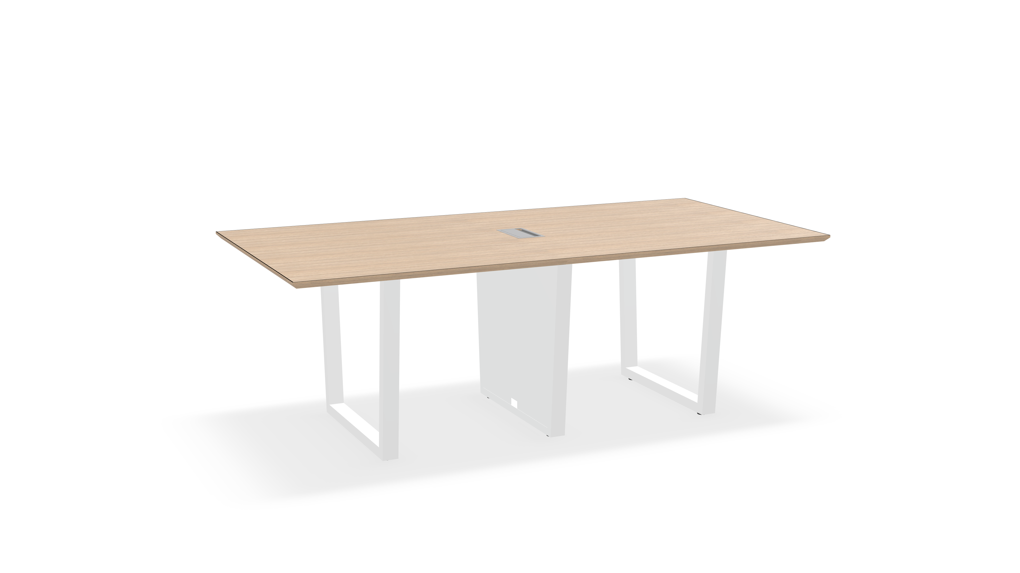 THREE60 Conference Table – Sleigh Leg