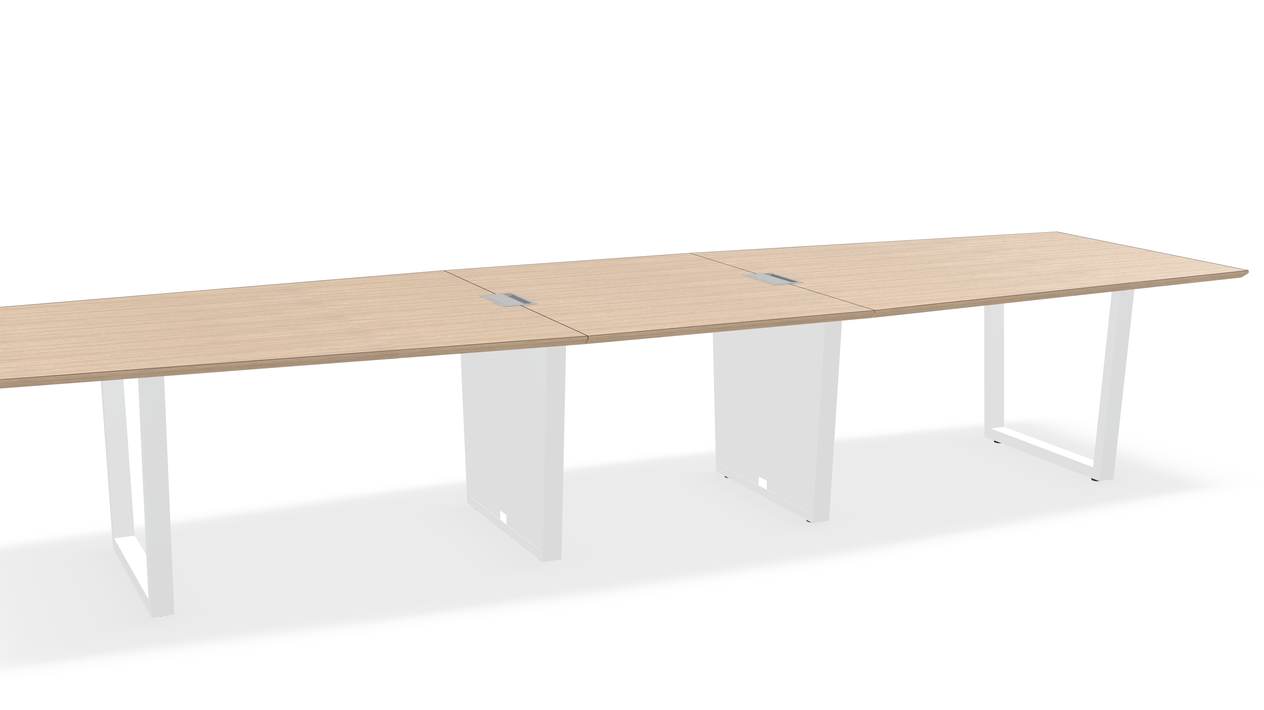 THREE60 Conference Table – Sleigh Leg