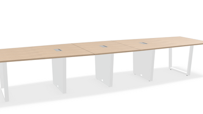 THREE60 Conference Table – Sleigh Leg