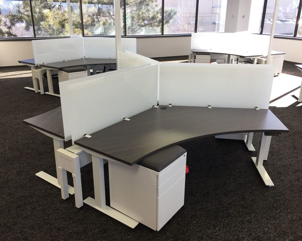 120 Think Desk (sit to stand) - Pod of 6