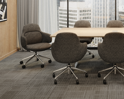 Clover Office Chair with Chrome Base