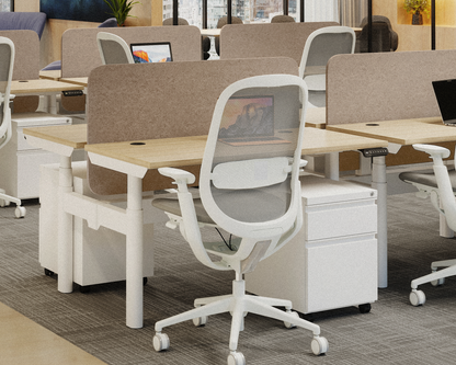 Sol Adjustable-Height Desks for 6