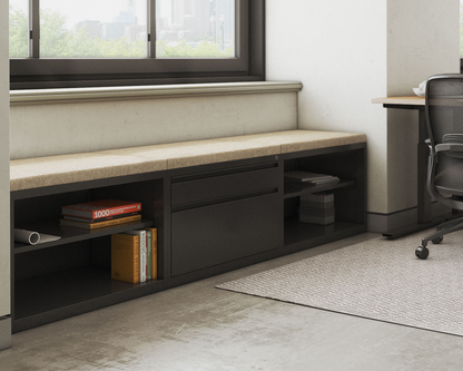 Keep Lateral Bookcase with Adjustable Shelf