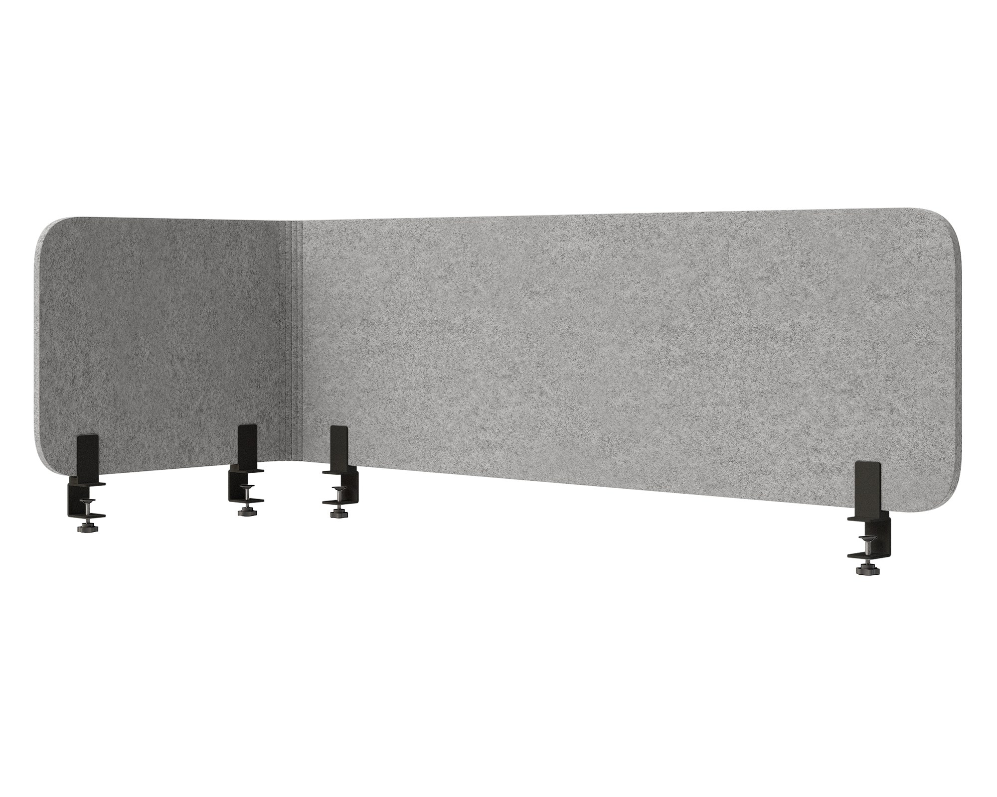 Acoustic L-Shaped Privacy Panel