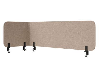 Acoustic L-Shaped Privacy Panel