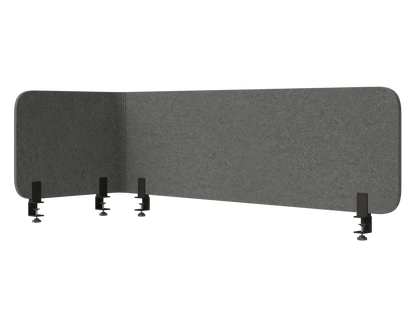 Acoustic L-Shaped Privacy Panel