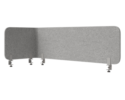 Acoustic L-Shaped Privacy Panel