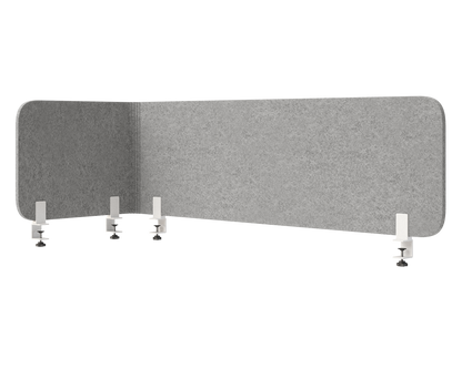 Acoustic L-Shaped Privacy Panel