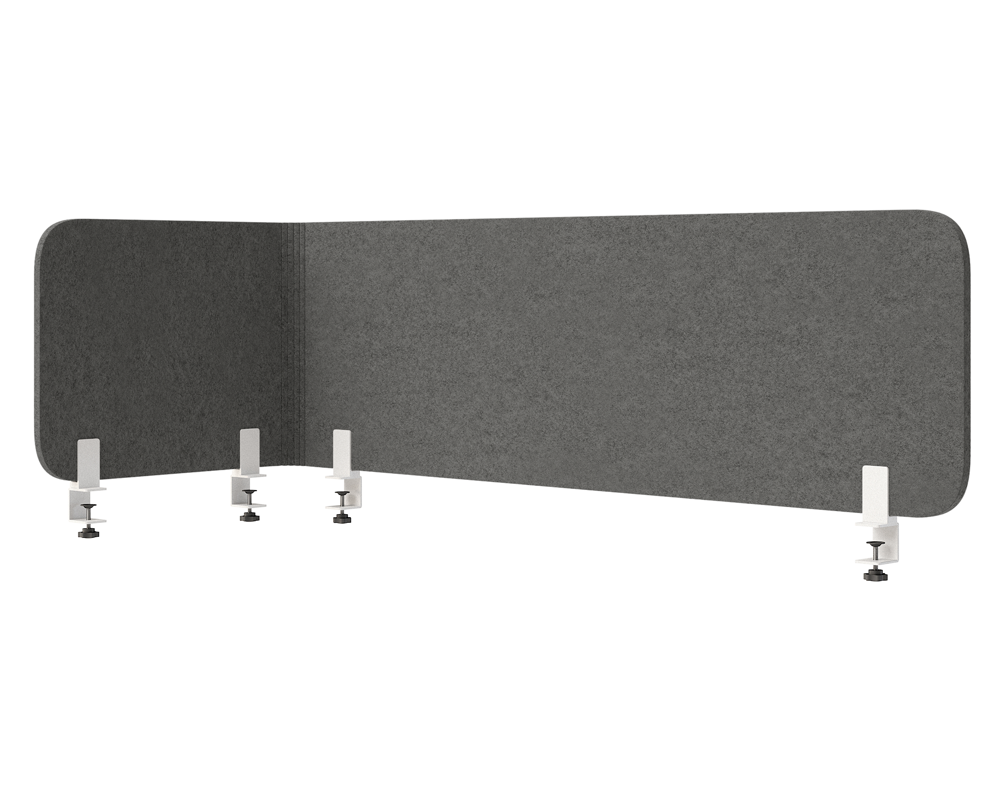 Acoustic L-Shaped Privacy Panel