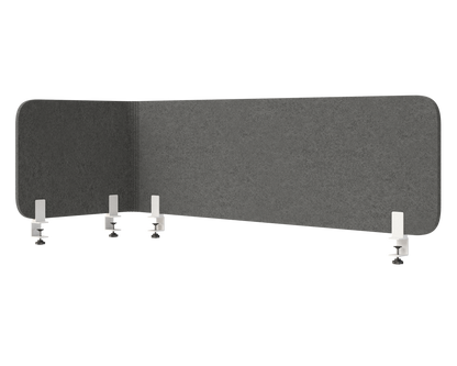 Acoustic L-Shaped Privacy Panel