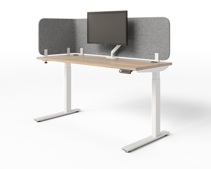 Acoustic L-Shaped Privacy Panel