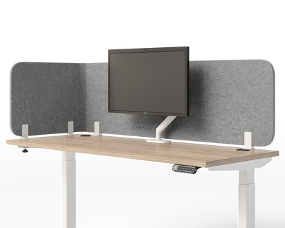Acoustic L-Shaped Privacy Panel
