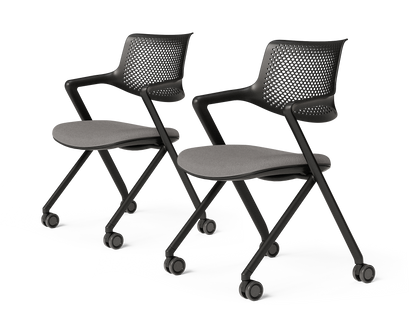 Flock Nesting Chair, Set of 2