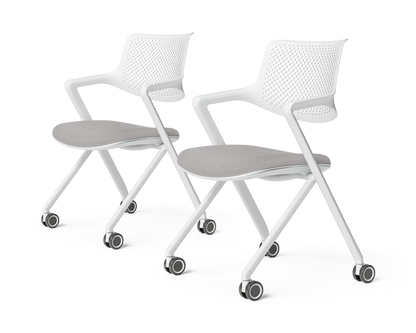 Flock Nesting Chair, Set of 2