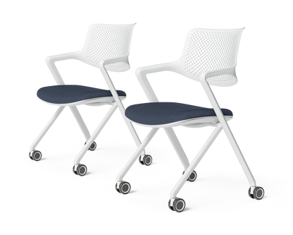 Flock Nesting Chair, Set of 2
